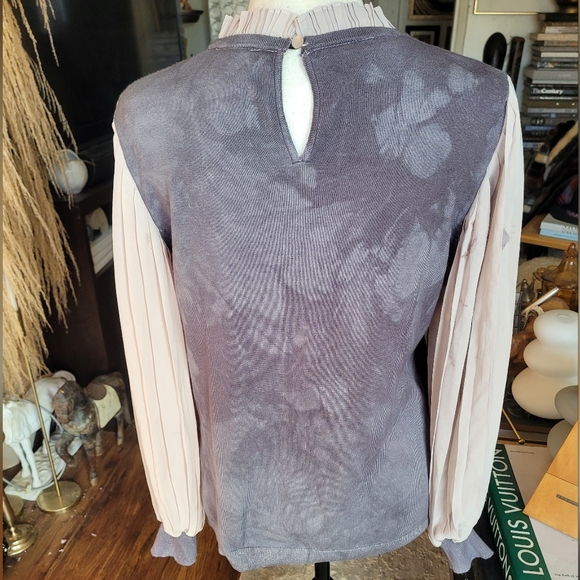 Adrianna Papell Purple and Pink Women's Top - Picture 3 of 5